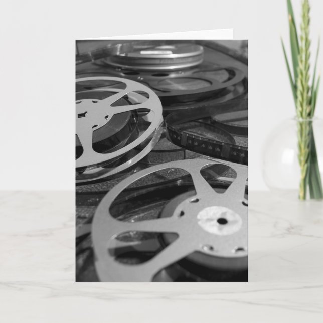 Tack-kort för filmregel/filmrulle tack kort (Framsida)