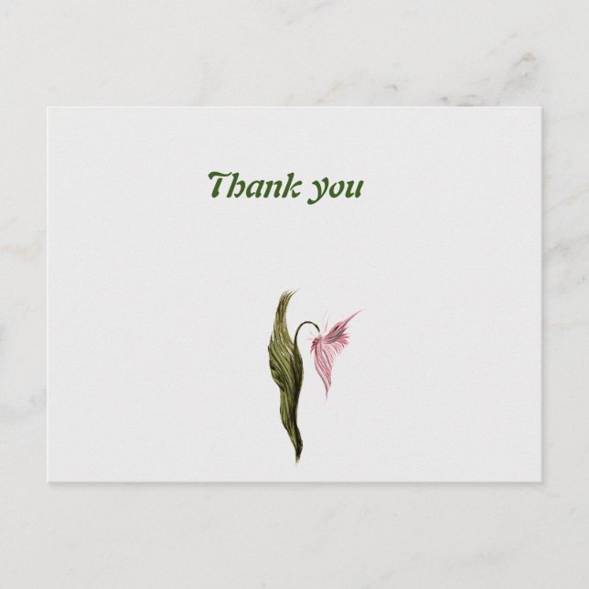  tack-kort  vykort (Framsida)