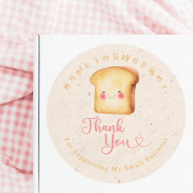 Tack Kraft Kawaii Bröd Bagare