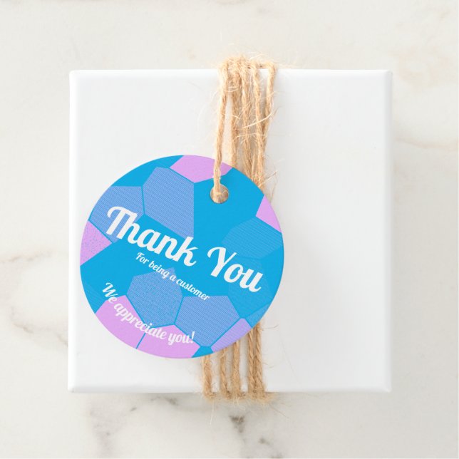 Tack Kund Gåvor Etiketter (På plats)