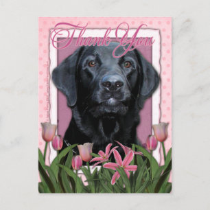Tack - Labrador - Svart - Gage Vykort