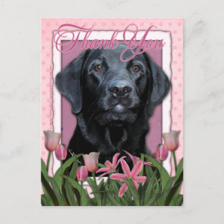 Tack - Labrador - Svart - Gage Vykort