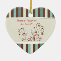 Tack Lärare, Whimsical Bird Rand