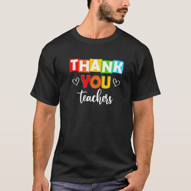 Tack Lärarlärargrafik T Shirt (Framsida)