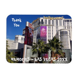 Tack | Las Vegas Sängkammarparty Foto Souvenir Magnet