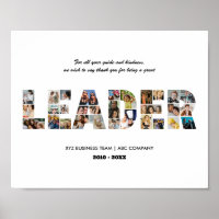 Tack Leader Photo Collage Farewell Pension