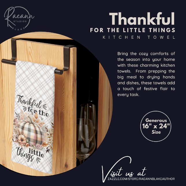 Tack, lilla Sak Thanksgiving-kökshanddukar Kökshandduk (Skapare uppladdad)