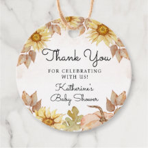 Tack Little Pumpkin Autumn Shower