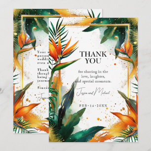 Tack lodrät Birds of Paradise Bliss Kort