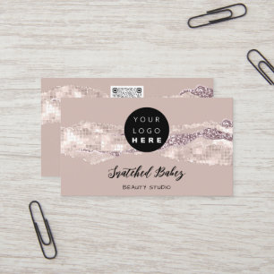 Tack Logotyp QR-Online - Handla Ro-streck Visitkort