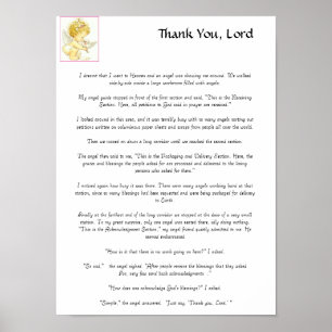 Tack, Lord Poster