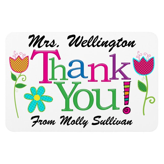 Tack Magnet (Horisontell)