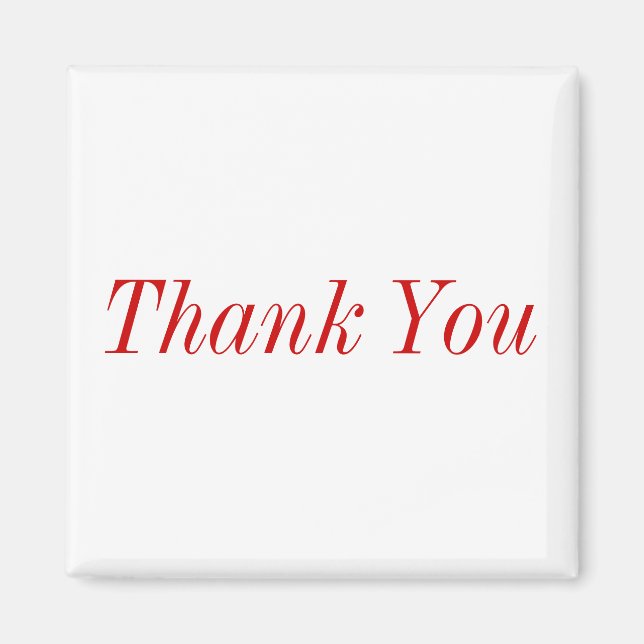 Tack Magnet (Framsidan)