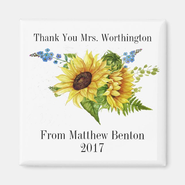 Tack Magnet (Framsidan)