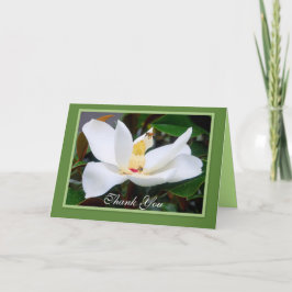 Tack Magnolia och Honeybees Grönt Ram kort
