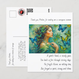 Tack, Mamma Dikt Vykort