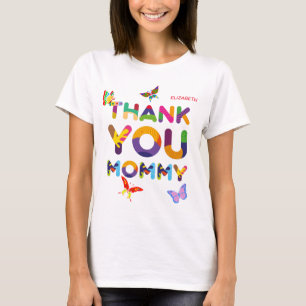 Tack Mamma färgstark T Shirt