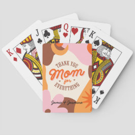 "Tack mamma för allt" Casinokort