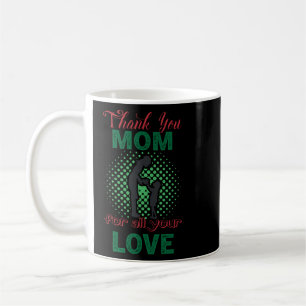 Tack, mamma för hela kärlek kaffemugg