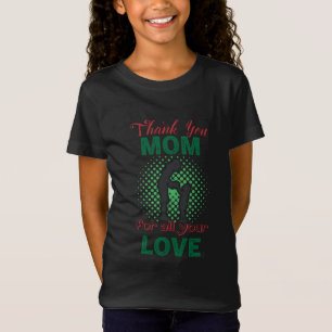Tack, mamma för hela kärlek t shirt