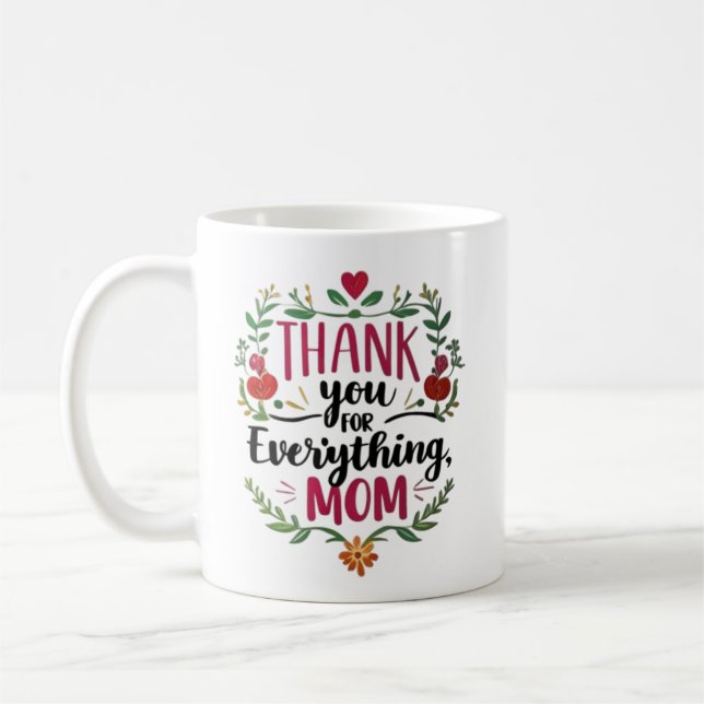 Tack Mamma Kaffemugg (Vänster)
