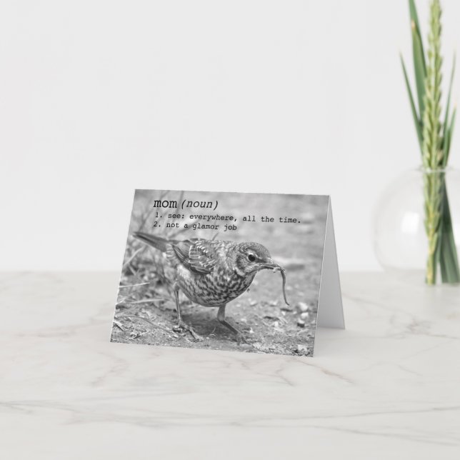 Tack mamma. (Kortnågot att säga som hon vaggar), (Framsida)