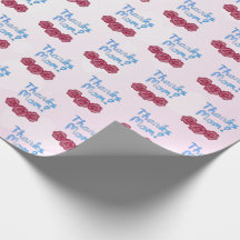 Tack Mamma med Carnation Flower för Mor-dagen