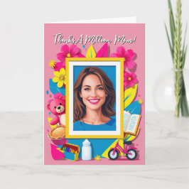 Tack, Mamma! Mor-dagskort Inbjudan