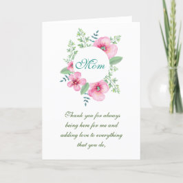 Tack mamma Mors dag Helgkort