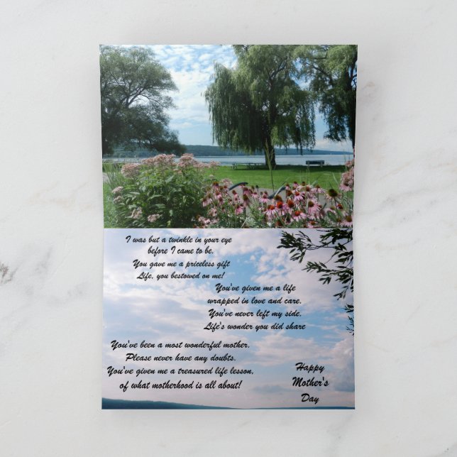 TACK MAMMA PÅ MORS DAGSKORT KORT (Inuti)