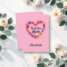 Tack Mamma | Personlig Blommigt Mors dag