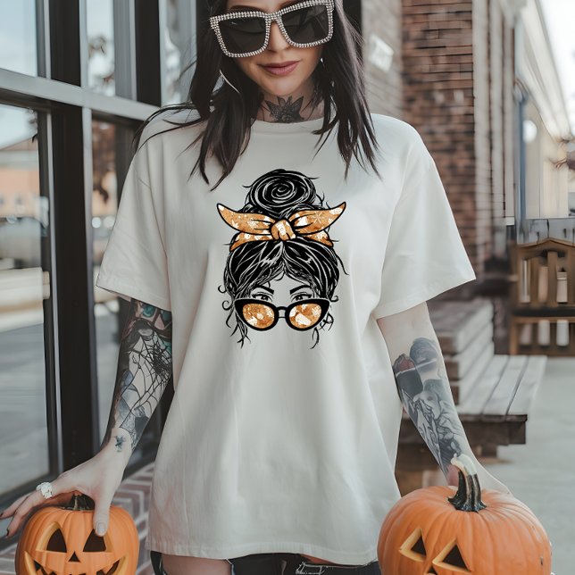Tack Mamma,Tack Mamma Bun T Shirt (Thanksgiving mom, fall fashion, festive bun, Thanksgiving outfit, fall season, autumn leaves)