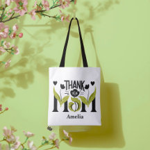 Tack Mammy Personlig Floral Väska