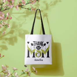 Tack Mammy Personlig Floral Väska