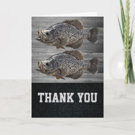 Tack Manar Crappie Fishing Rustic Sports Kort