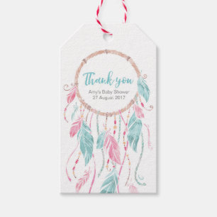 Tack märkre Favorittaggar Dream Catcher Presentetikett