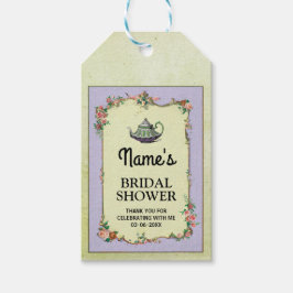 Tack Märkre Wonderland Tekanna Möhippa Presentetikett