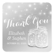 Tack Mason Burk & String Ljus