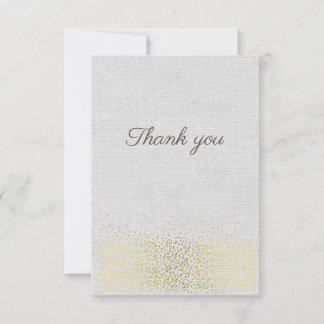 Tack med guld färg glitter