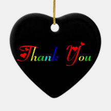 Tack med röda hörn