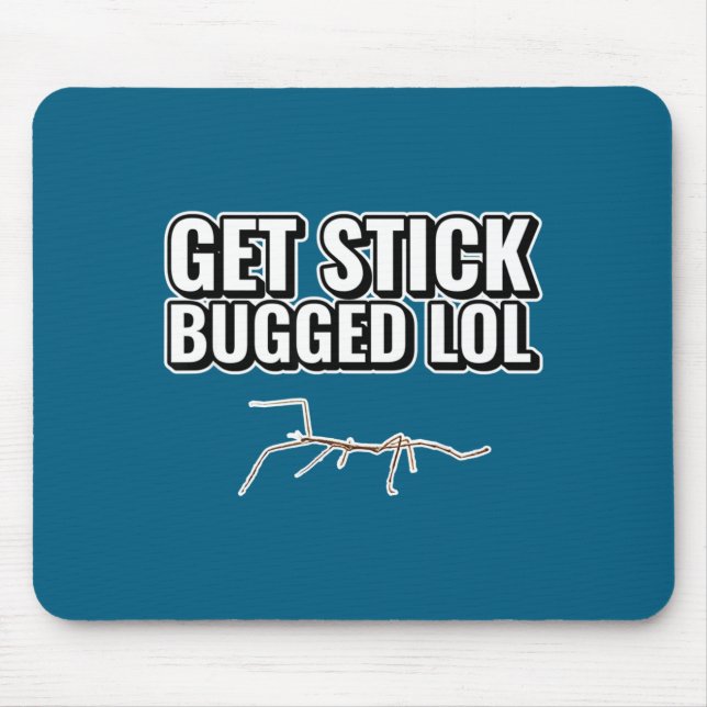 Tack Meme Få Stick Bugged Lol Rollig Dansande Bug  Musmatta (Framsidan)
