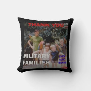 TACK MILITÄR FAMILIES Dekorativ kudde