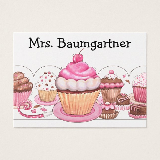 Tack MINI FÖRPACKNING OM 100 med SRF Visitkort (Framsidan)