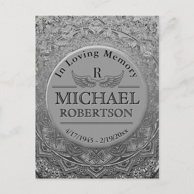 Tack | Minneskort Vykort (Framsida)