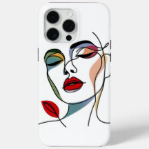 Täck mobil med kvinnans bild