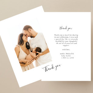 Tack Modern Vertikal Foto Baby Shower