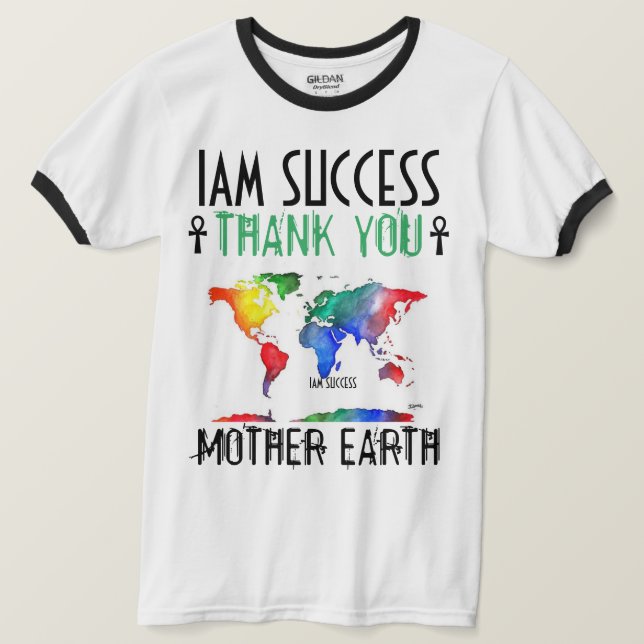 TACK MOR EARTH T SHIRT (Design framsida)