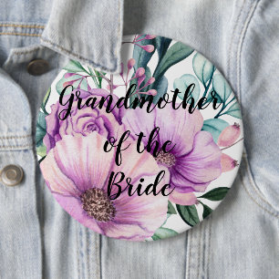 Tack Mormor på Bride eller Groom Lila Knapp