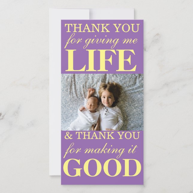 Tack Mors dag-kort Kort (Framsida)