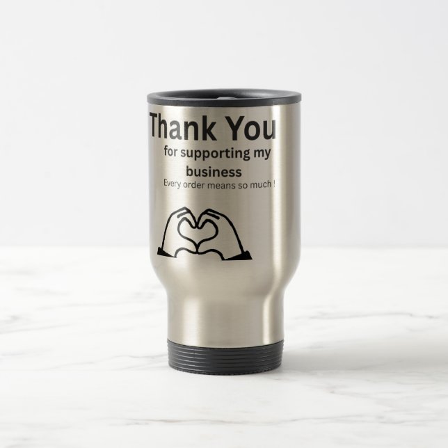 Tack Mug för kunder och affärspartners Resemugg (Center)